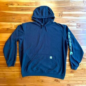 Carhartt Sleeve spell out Hoodie 2X